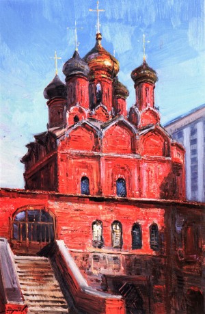 Znamenskyi Cathedral. Moscow
