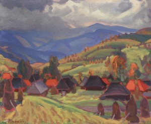 Brightening, 1978, oil on canvas, 60x80