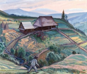 Morning Dew, 1999, oil on canvas, 84x100