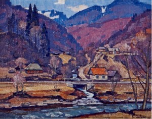 Spring Streams Are Singing, 1975, oil on canvas, 80x100