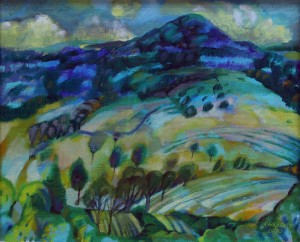 K. Radko Blue Mountain', 2010, oil on canvas 