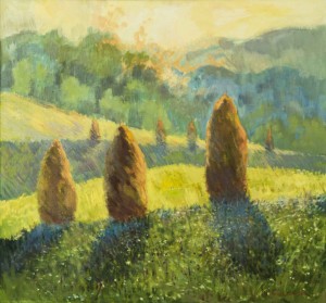 The Time of Haymaking, 2013, oil on canvas, 70x75