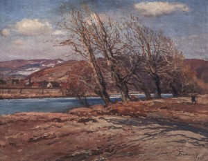 Осінь. Кам’яниця, 1957, п.о., 79х99