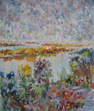 Islands At Dawn, 2013, oil on canvas, 60х50