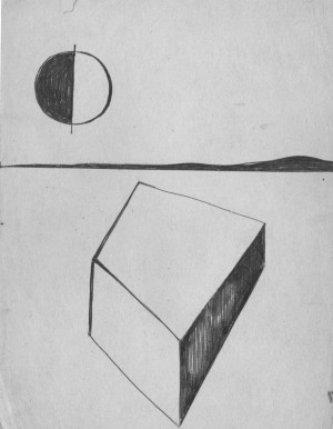 B. Korzh Metaphysical Landscape', 1978 