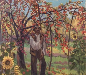 Harvest, 1982, oil on canvas, 70x80