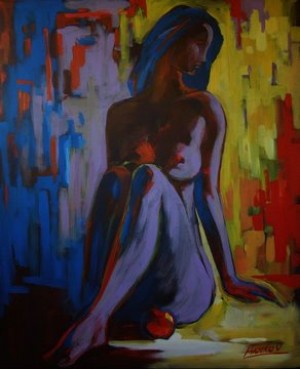Calm, 2010, acrylic on canvas, 120x100