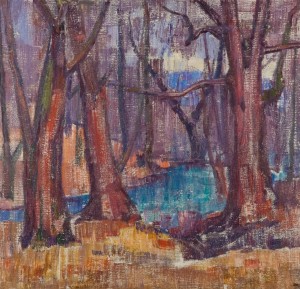 Early Spring, 1993, oil on canvas, 75x80