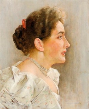 Female Portrait, 1931, oil on canvas, 47,5х38,5