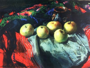 Літні яблука, 1978, п.о., 50х60