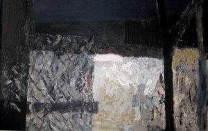 Winter III, 2012, acrylic on board, 50x85