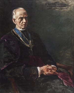 Portrait Of Dr. Vasyl Hadzheha, 1930s, oil on canvas,  91,5х70