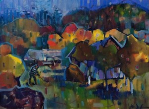 A. Kopryva 'Autumn In Volkovo Village'