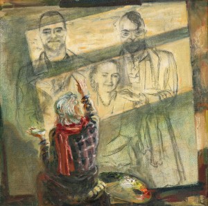 A. Chebykin My Family', 2017, oil on canvas 
