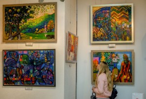 EXHIBITION OF WORKS OF THE TRANSCARPATHIAN ARTISTS "VERETA" WAS OPENED IN RIVNE