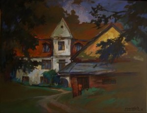 The Old Manor, 2010, oil on canvas, 60x70