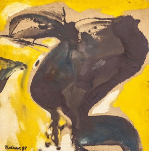 Composition On A Yellow', 1989 