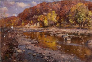 Radvanskyi forest, 1954, oil on canvas, 67,5х96,5