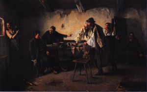 Deserter, 1887, oil on canvas, 146x219