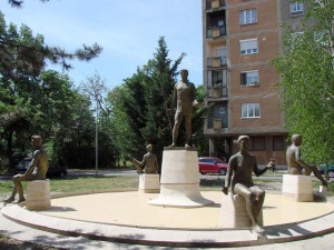 Скульптурна група «Фонтан миру», 1962 (Будапешт) 