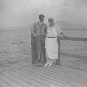 Бейла і Лілет. Озеро Кімзе, Баварія, серпень 1924 р. Фото з архіву М. Фединишинець