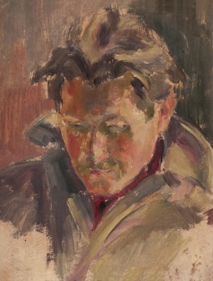 Портрет художника, 1950, п.о., 44х34