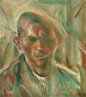 Portrait of A Stranger, 2002, oil on canvas, 20x14