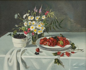 Still Life With Black Currants