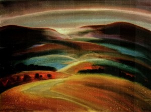 Cosmic Reflections, 2005, fabriano, watercolour, 83x100
