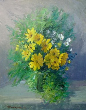 Spring Mood, 2009, oil on canvas, 75х55