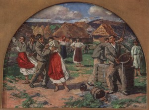 Rural Scene, 1933, oil on canvas, 110x80