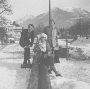 Відпочинок з Лілет в Альпах. Баварія, 1925 р. (Фото з архіву М. Фединишнця)