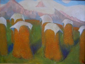 'Morning', 2005, oil on canvas, 85x65
