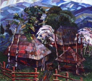 Spring In Synevyr, 2013, oil on canvas