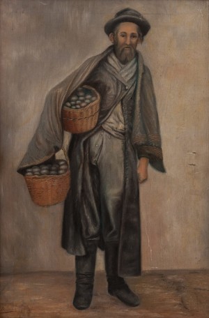 S. Silvai Portrait Of Jewish Merchant', oil on canvas