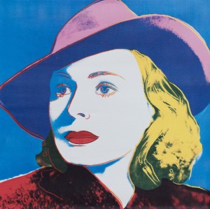 Ingrid Bergman With Hat, 1983
