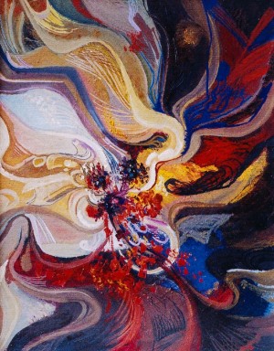 Autumn Melody, 2001, oil on cardbord, 49х39