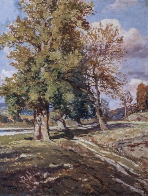 Warm Autumn, 1945, oil on canvas, 110x90