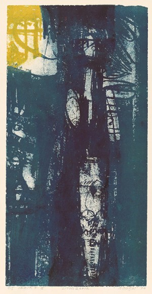 Series 6, 1970, white on paper
