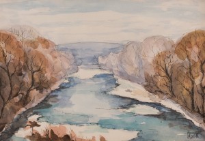 M. Holiakhnych 'The Uzh River' 