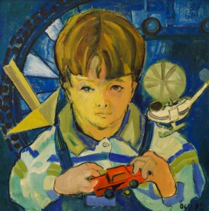 F. Seman, Portrait of Anton, 1992 