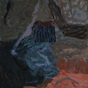 Lava-Thorns, 2017, acrilyc on canvas, 50x50