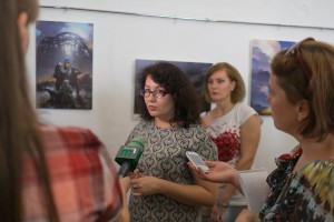 BEATA KURKUL PRESENTED PICTURES’ EXHIBITION ON BORDE GUARDS IN MUKACHEVO