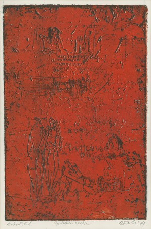 By Common Path, 1979, white on paper