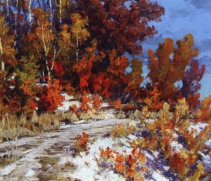 Autumn, 2010, oil on canvas, 90x95