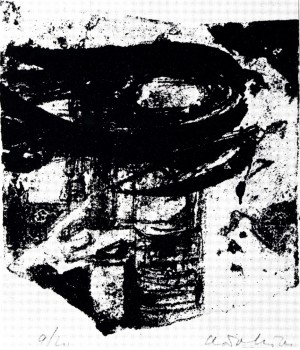 Untitled, 1964, litofrafia, 13,6X12,2
