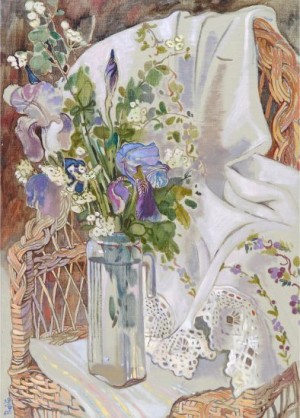 Irises, 2013, oil on canvas, 70x50