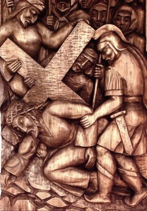 Ісус падає під тягарем хреста, 1994 