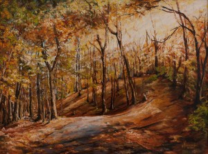M. Berezanych 'Autumn Road' 