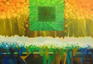 I. Didyk "Spring Rhythms", 2011, oil on canvas
